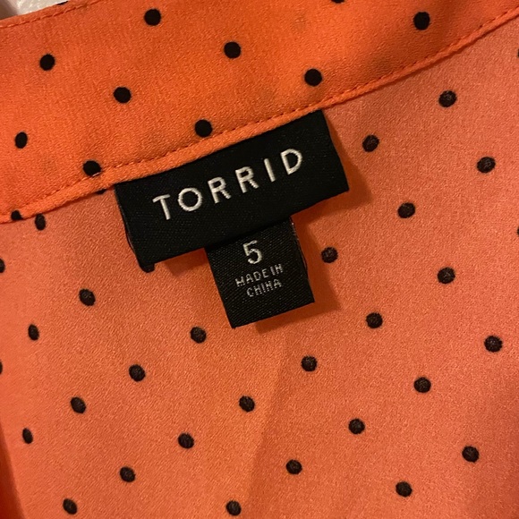 Torrid Strappy Blouse - Picture 4 of 4